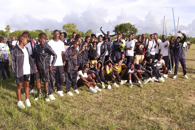 Celebrating together after a school event