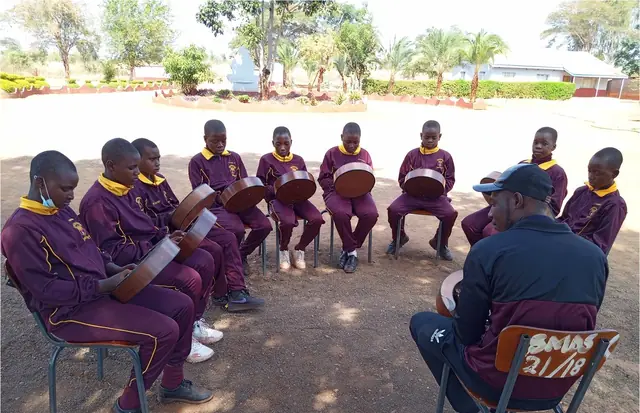 Student leaders in discussion